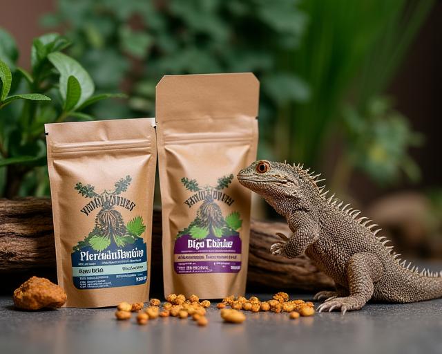 Alimentación especializada para reptiles
