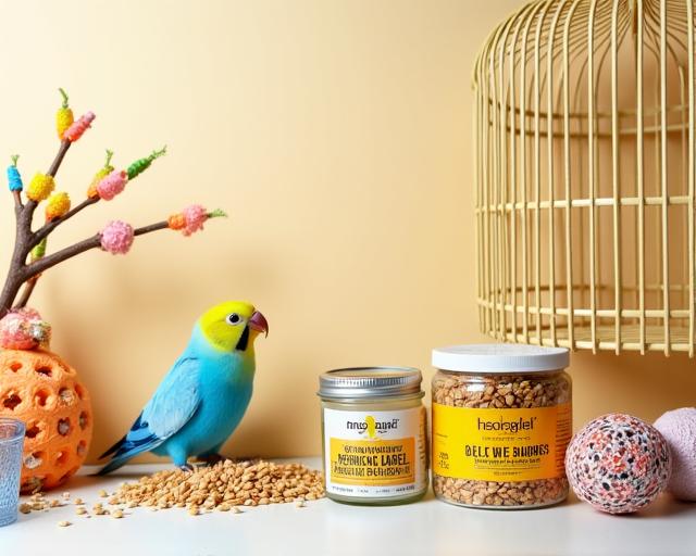 Cuidado de aves con productos especializados