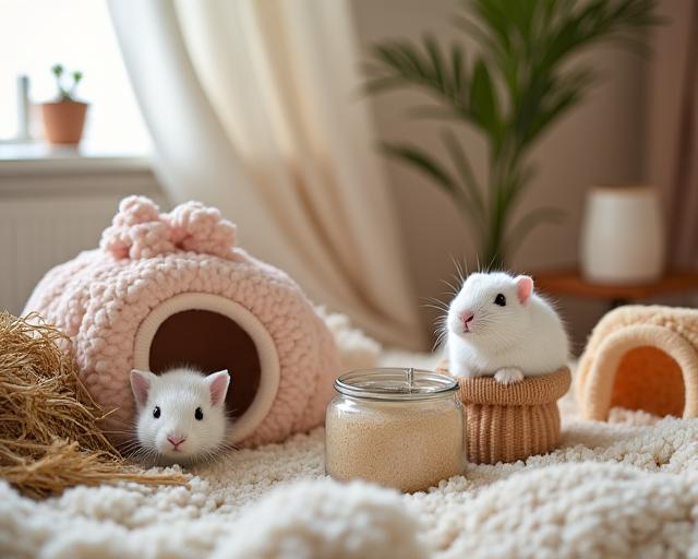 Productos para pequeños mamíferos, conejos y hurones